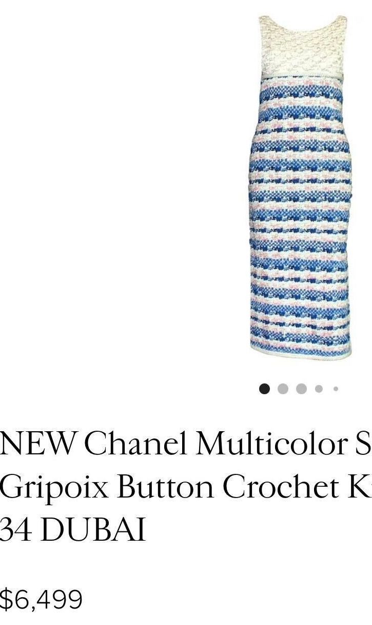 シャネル ワンピース CHANEL 53万 極上の着心地 ノースリーブ 美人見え  