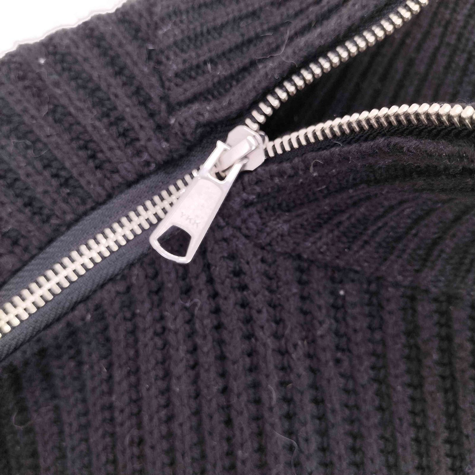 ノットコンベンショナル NOT CONVENTIONAL 3ZIP DRIVERS KNIT メンズ 
