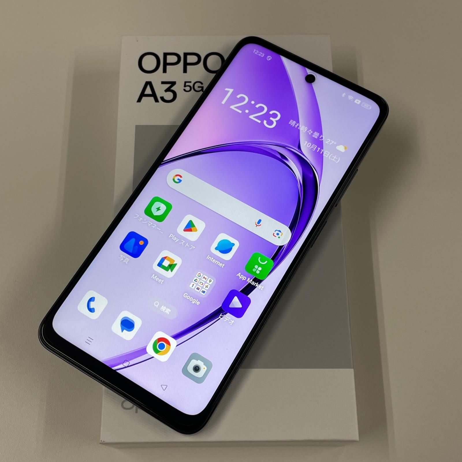 OPPO A3 5G 128GB SIMフリー ブラック 新品未使用！！ 特典付き】OPPO