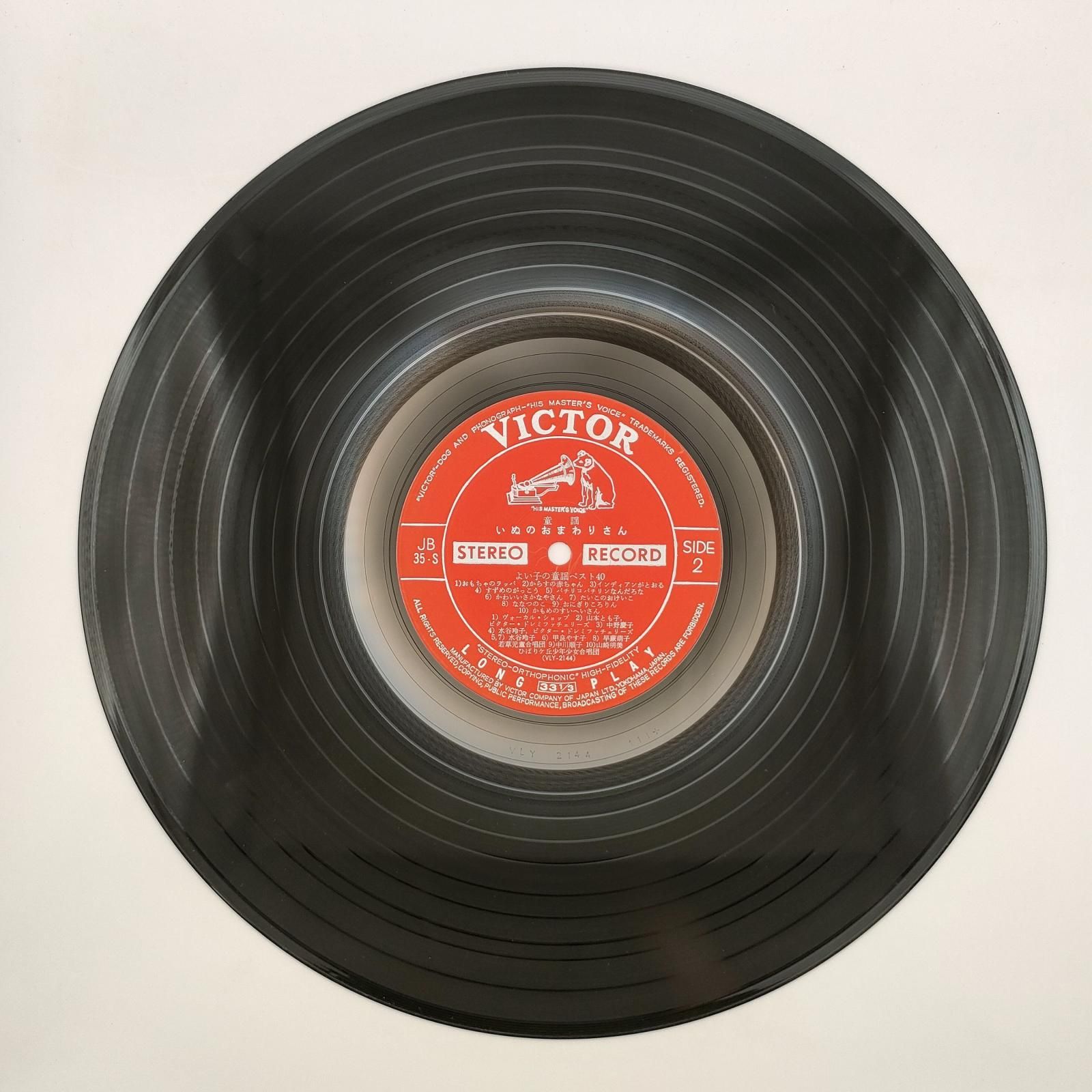 VICTOR レコード 童謡 VICTOR レコード 童謡