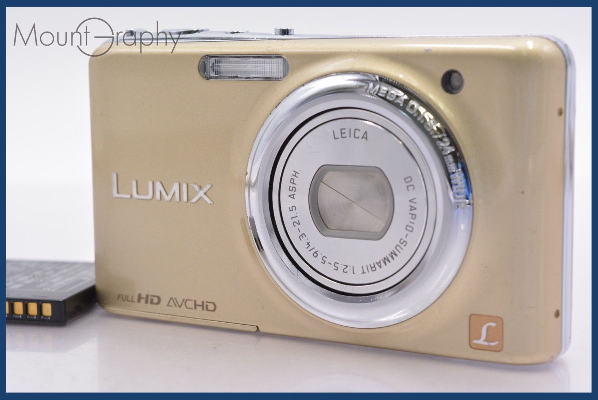 ☆極上美品☆ パナソニック Panasonic LUMIX DMC-FX77 5x バッテリー