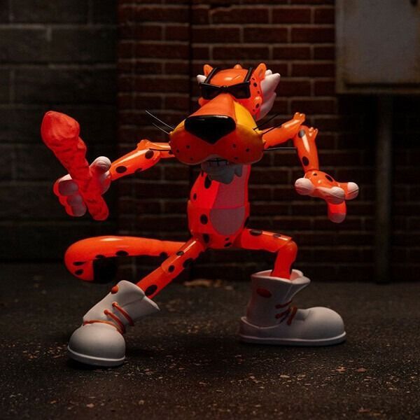 Cheetos Chester Cheetah Flamin' Hot Glow-in-the-Dark 6-Inch Action