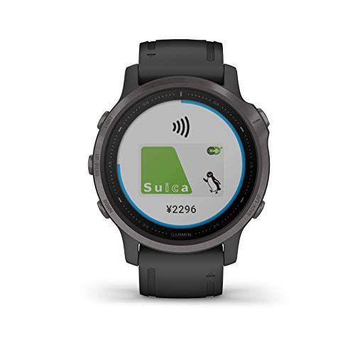 大得価 GARMIN(ガーミン) fenix 6 Sapphire Black DLC 音楽再生機能