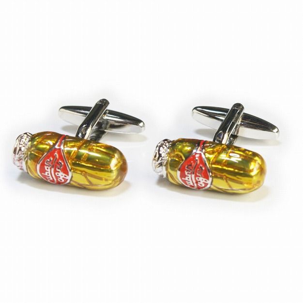 WAKO カフリンクス セットK10 カフスボタンーレッドカフス