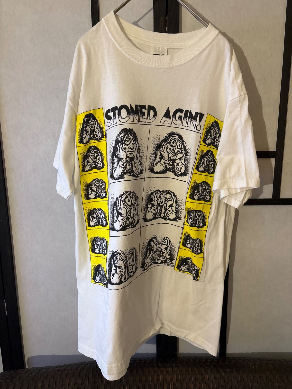 90s】Robert Crumb poster Art tee ロバートクラム ポスター アート