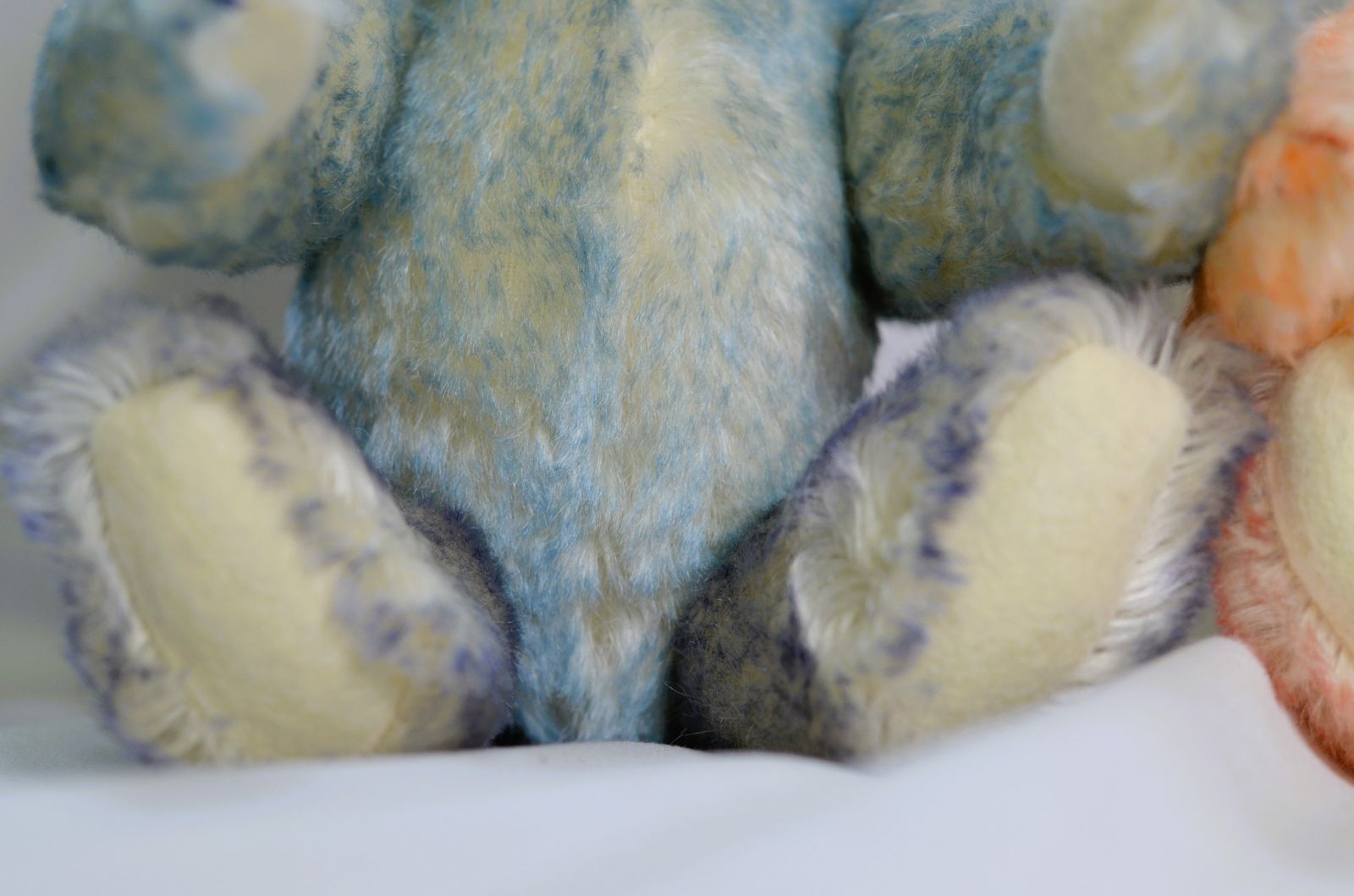 美品】Steiff Teddy bear Hello 2000/Good-Bye 1999-bear set