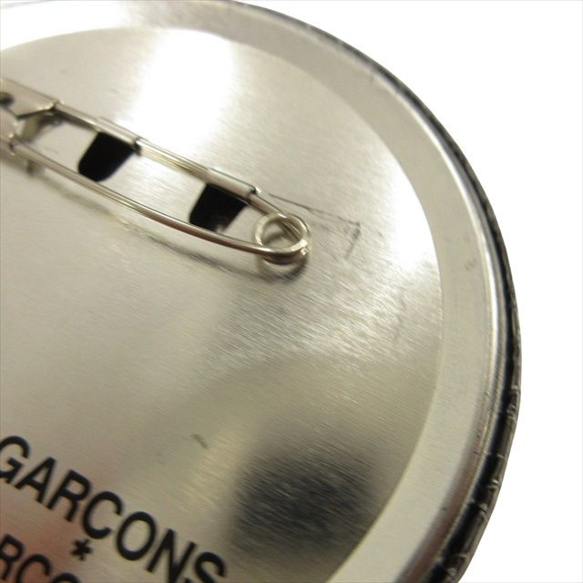 コムデギャルソン　缶バッジ　花　フラワー コムコム コムデギャルソン COMME des GARCONS フラワー 缶