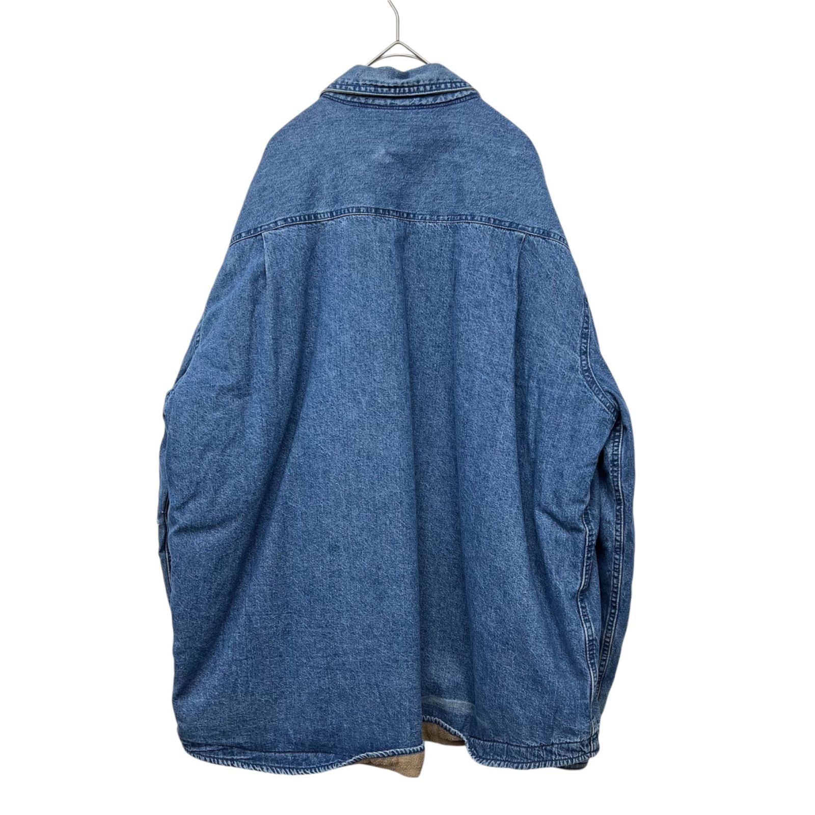 Woolrich ウールリッチ 90s 古着 裏ボアデニムシャツ ボア