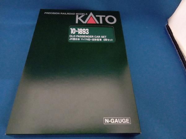Nゲージ KATO 10-1893 JR西日本 マイテ49 旧形客車 4両セット カトー