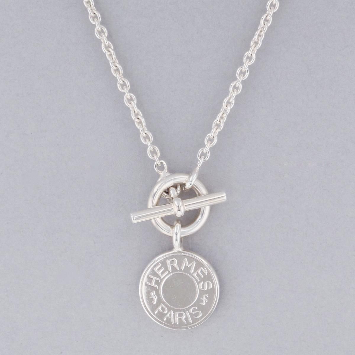 美品】 HERMES （エルメス） ｱﾐｭﾚｯﾄ ｾﾘｴ ﾈｯｸﾚｽ 925 ブランドジュエリー ネックレス/ペンダント/チョーカー Silver/ ｼﾙﾊﾞｰエリー ネックレス/ペンダント/チョーカー Silver/ｼﾙﾊﾞｰ - メルカリ