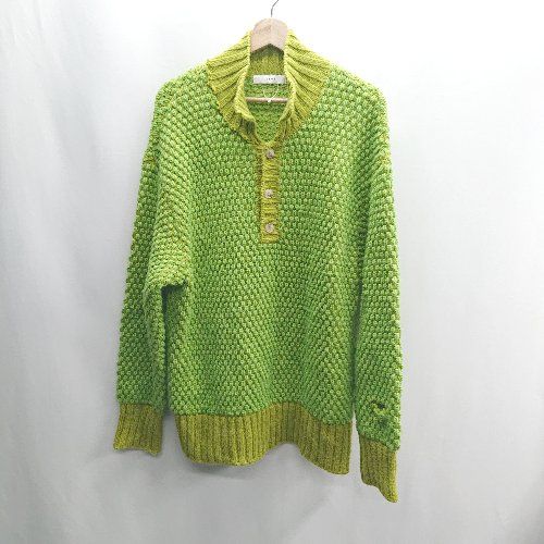 ◇ ⊇ Jieda ジエダ ポップコーン 長袖 スキッパーニット サイズ1 