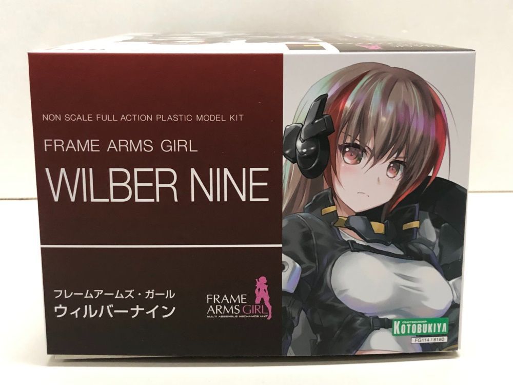 34.【未組立】ウィルバーナイン フレームアームズ・ガール FG114