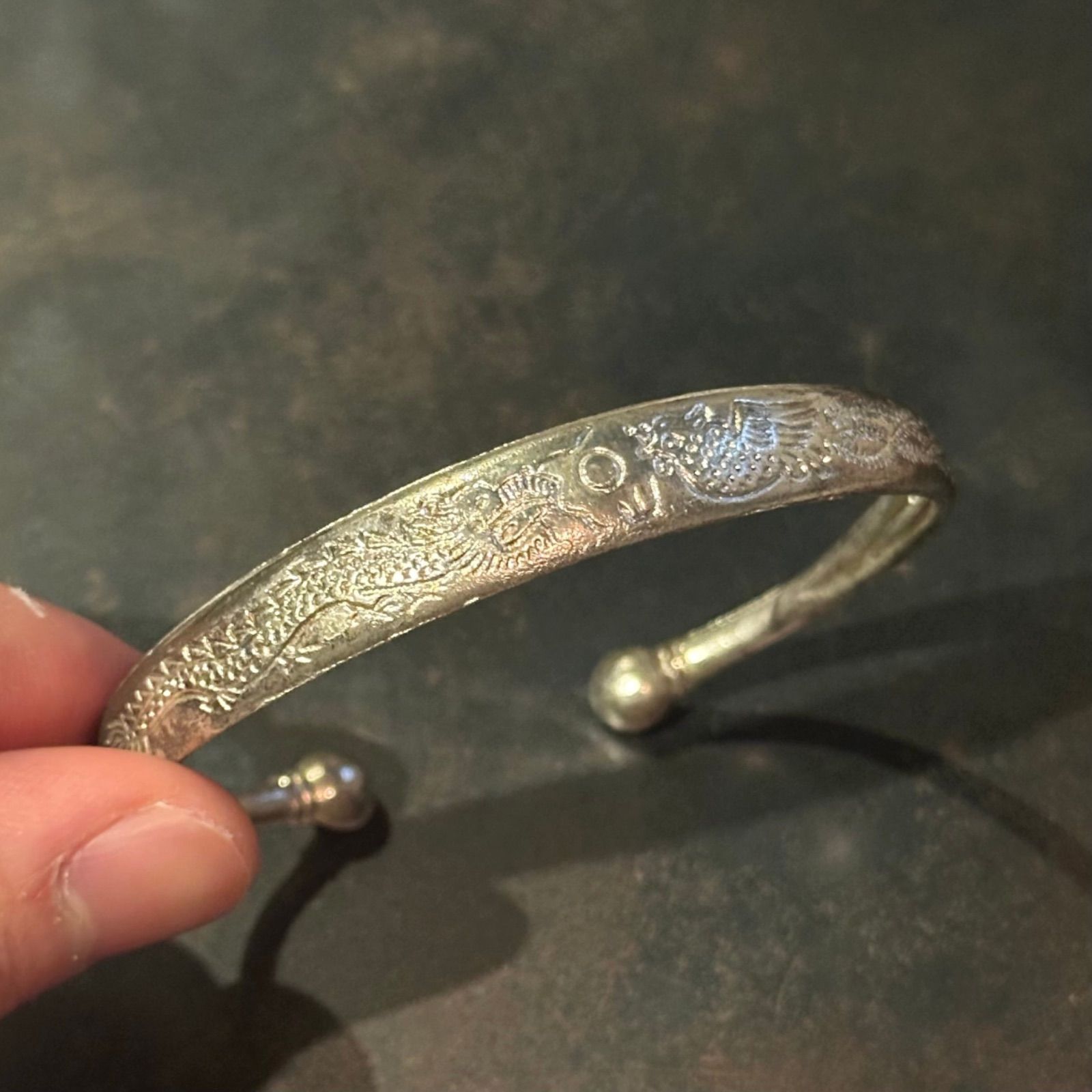 SILVER925 NATIVE DESIGN BRACELET/シルバー/ブレスレット