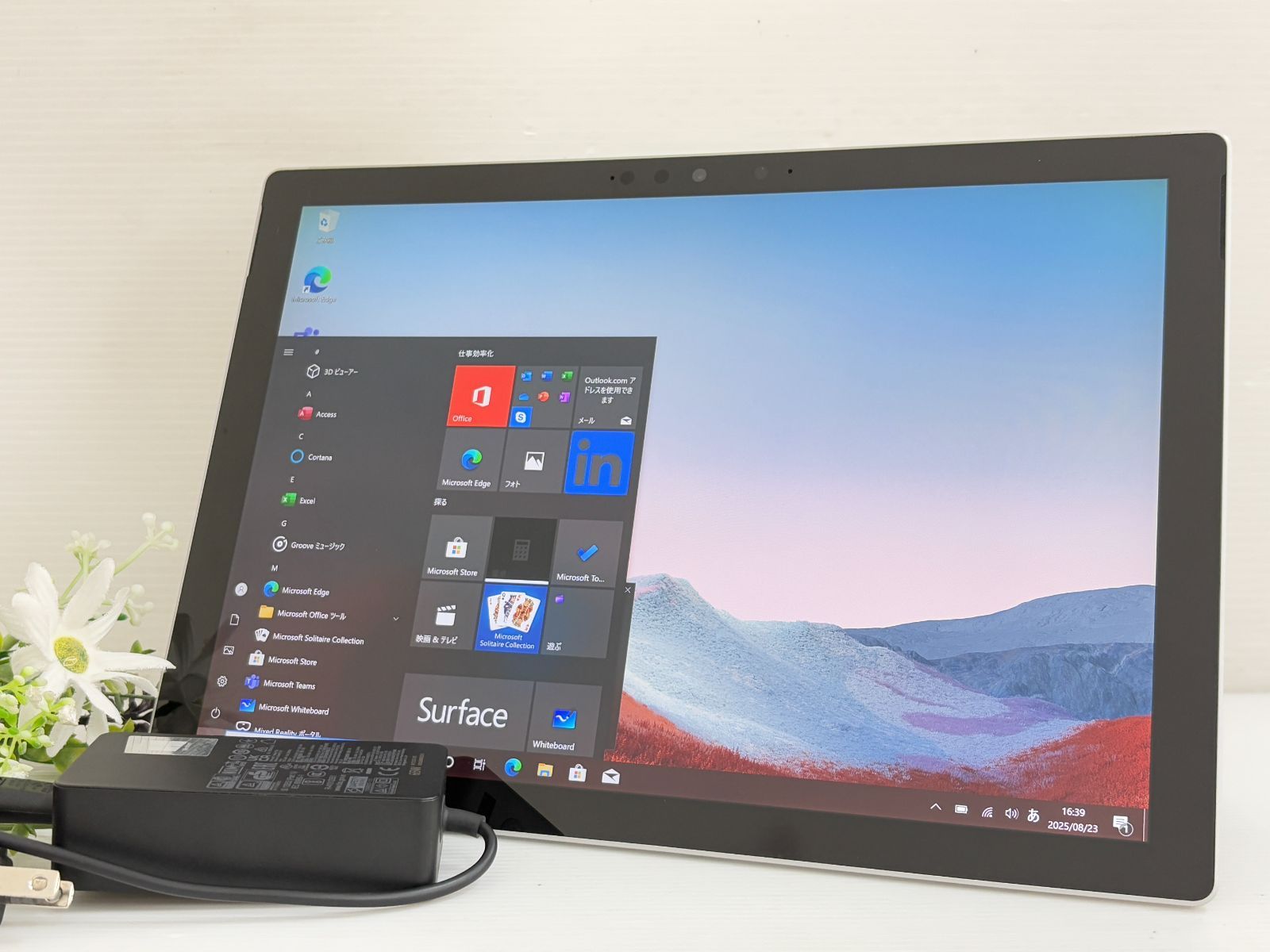良品 バッテリー良好】Microsoft Surface Pro 7+ model:1960
