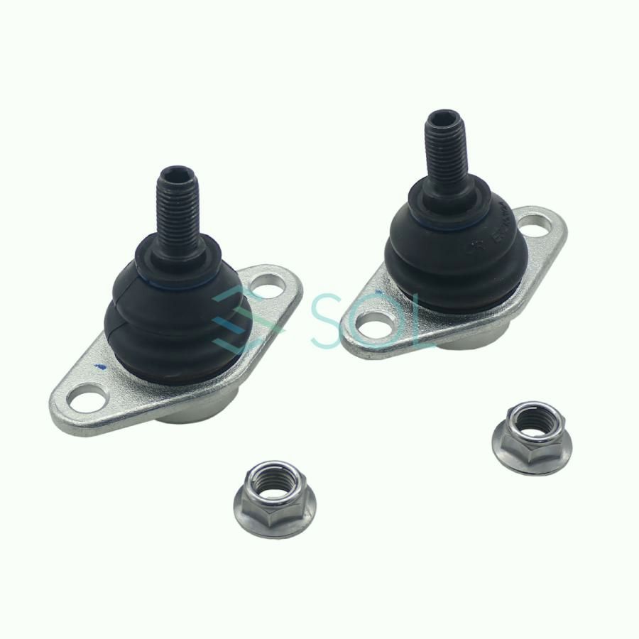 送料無料 BMW MINI R50 R53 R52 フロント ロアアーム ボールジョイント ナット付 左右セット クーパー クーパーS JCW 31126783443 31126756309