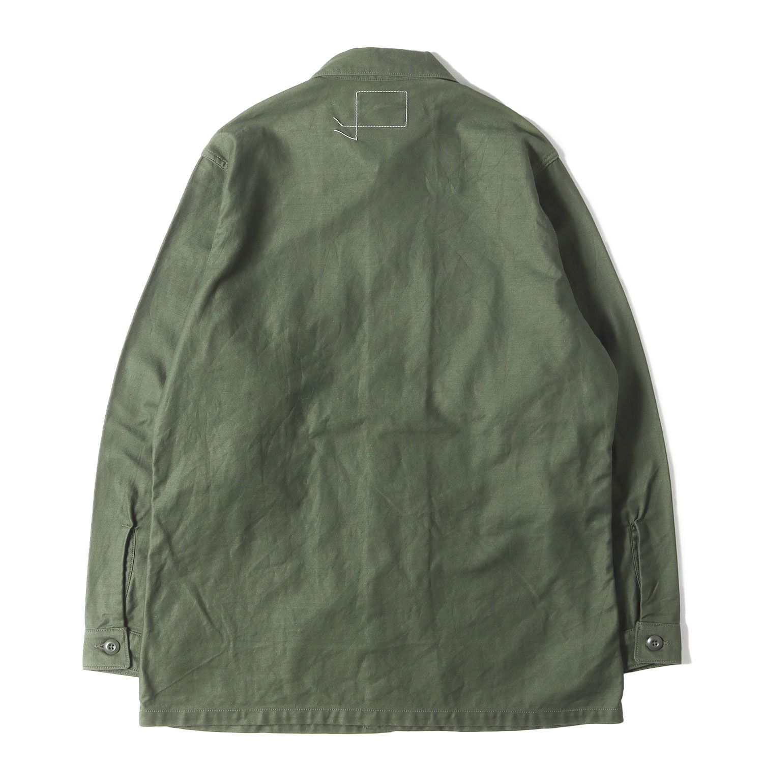 WTAPS ダブルタップス シャツ オリーブドラブ サイズ:L