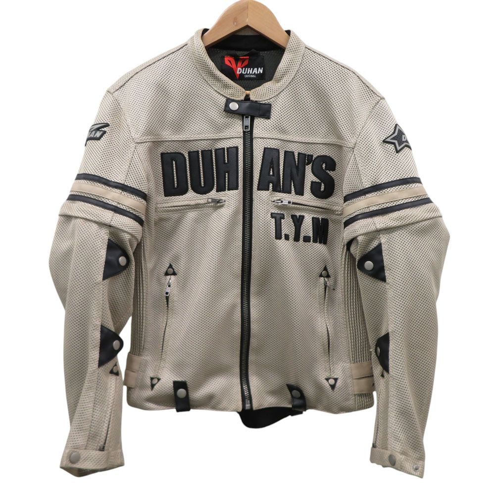 DUHAN ドゥーハン  2WAY メッシュジャケット  ベージュ系 L [240101329786]