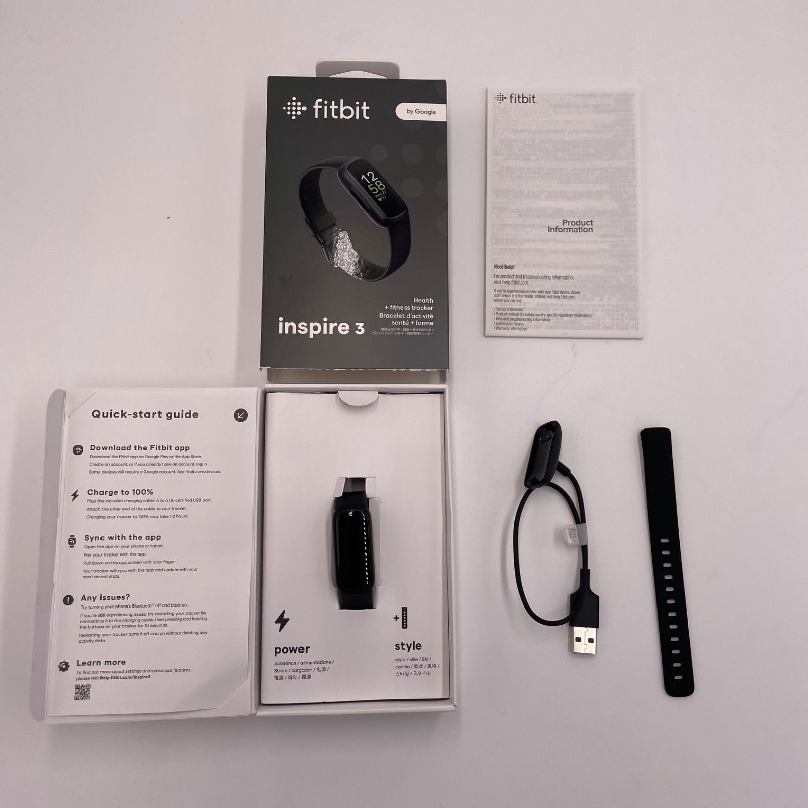 美品】Fitbit Inspire3 Midnight【Aランク】251 - メルカリ