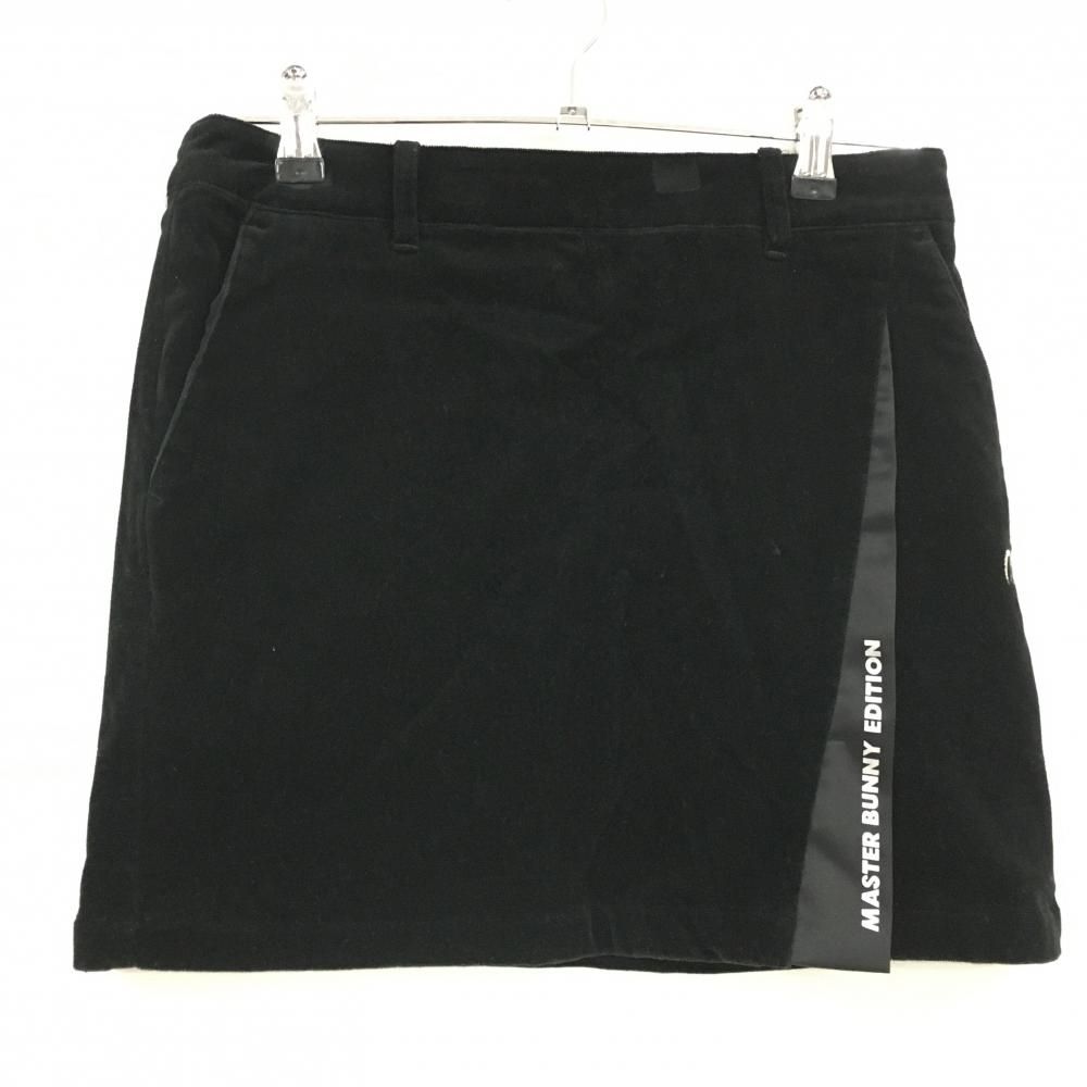 美品】マスターバニー スカート 黒 ベロア 内側インナーパンツ