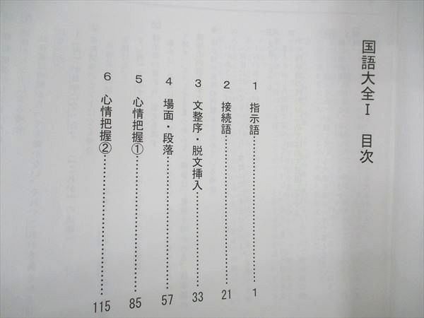 UL04-015 能開センター 難関中学受験 国語大全I~V/漢字大全I 2017/2019 問題/解答付計11冊 91L2D