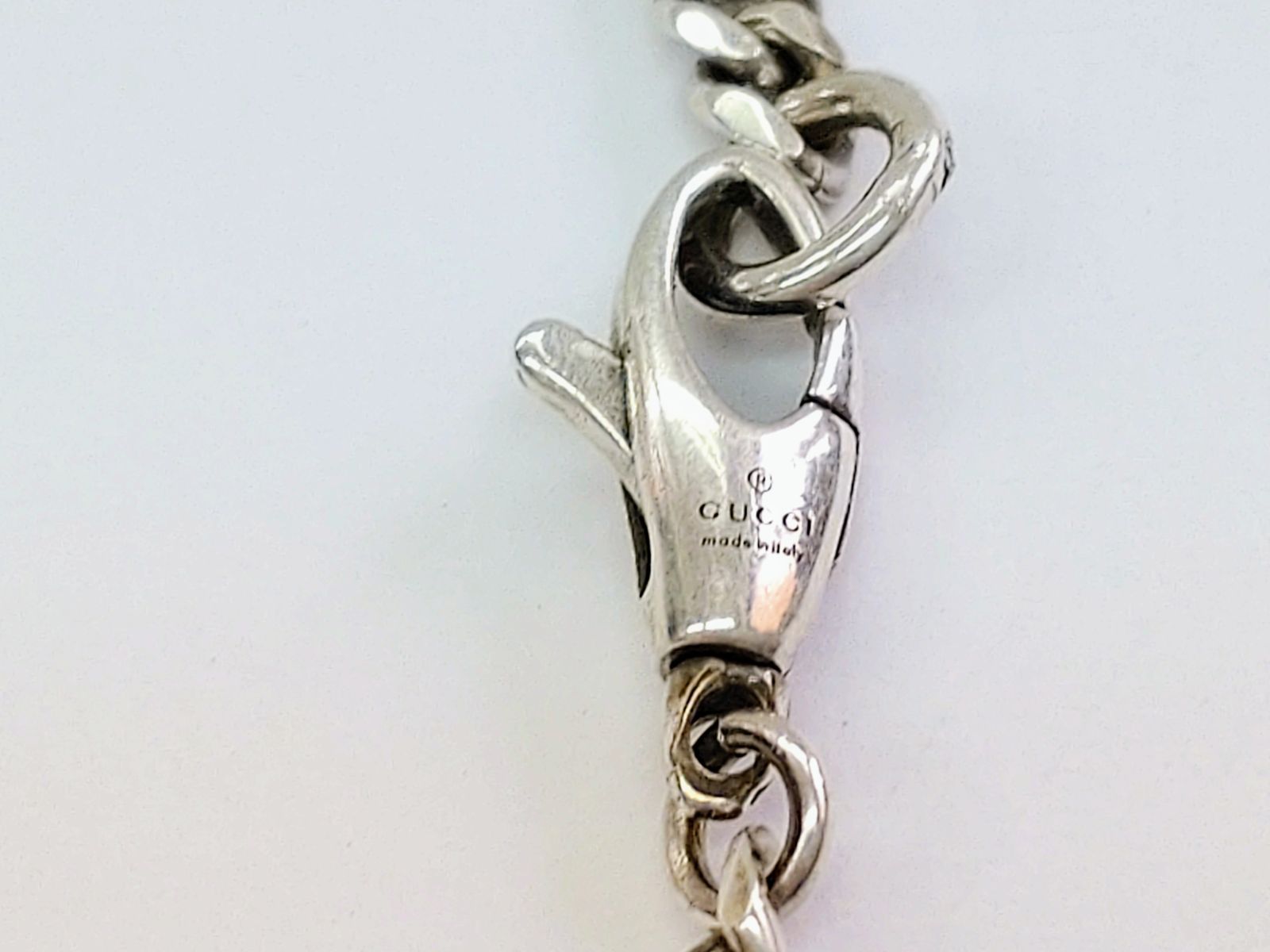 Ag925 GUCCI グッチ インターロッキングG ネックレス【N295】 - メルカリ