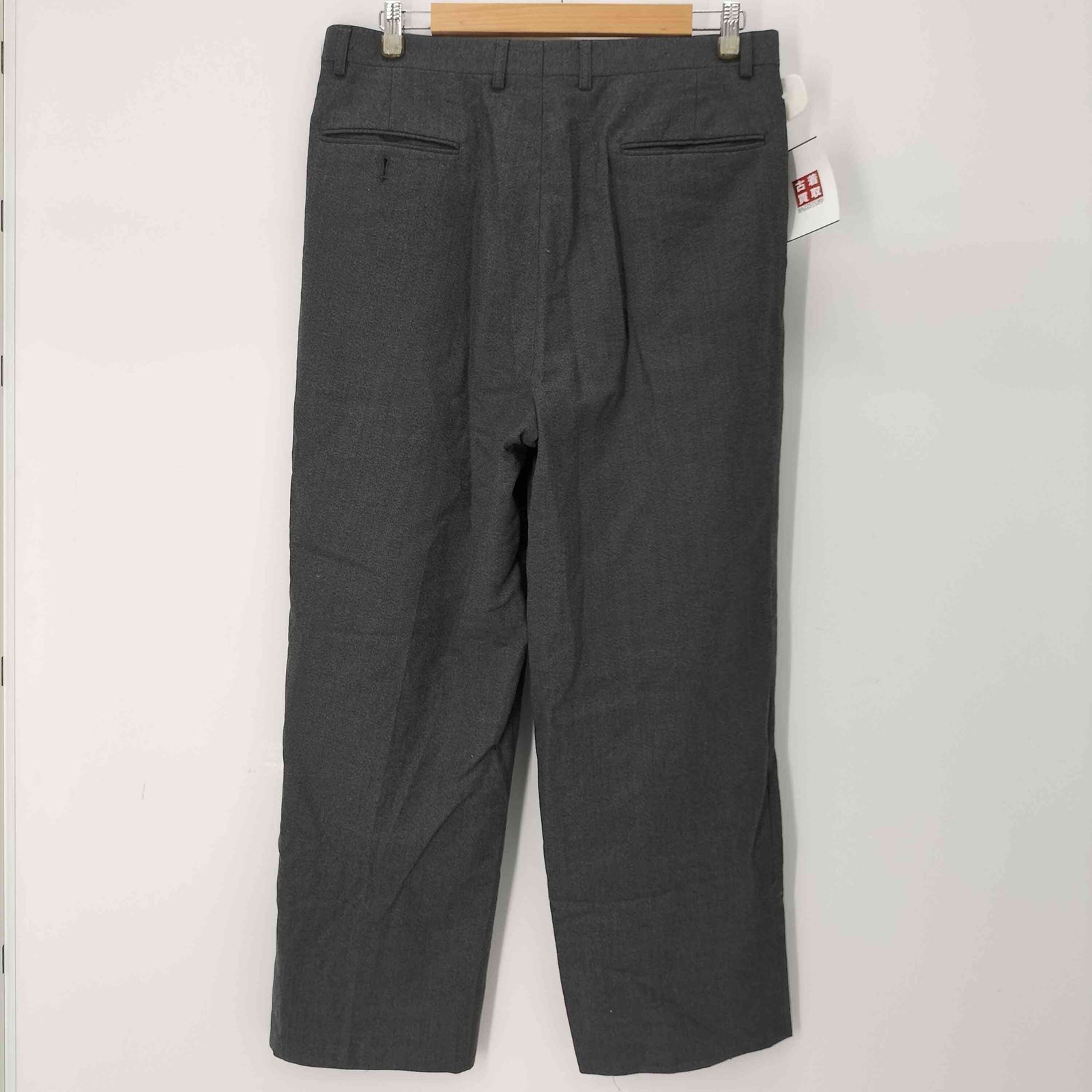 イヴサンローラン Yves Saint Laurent ウール100% 2タックワイド