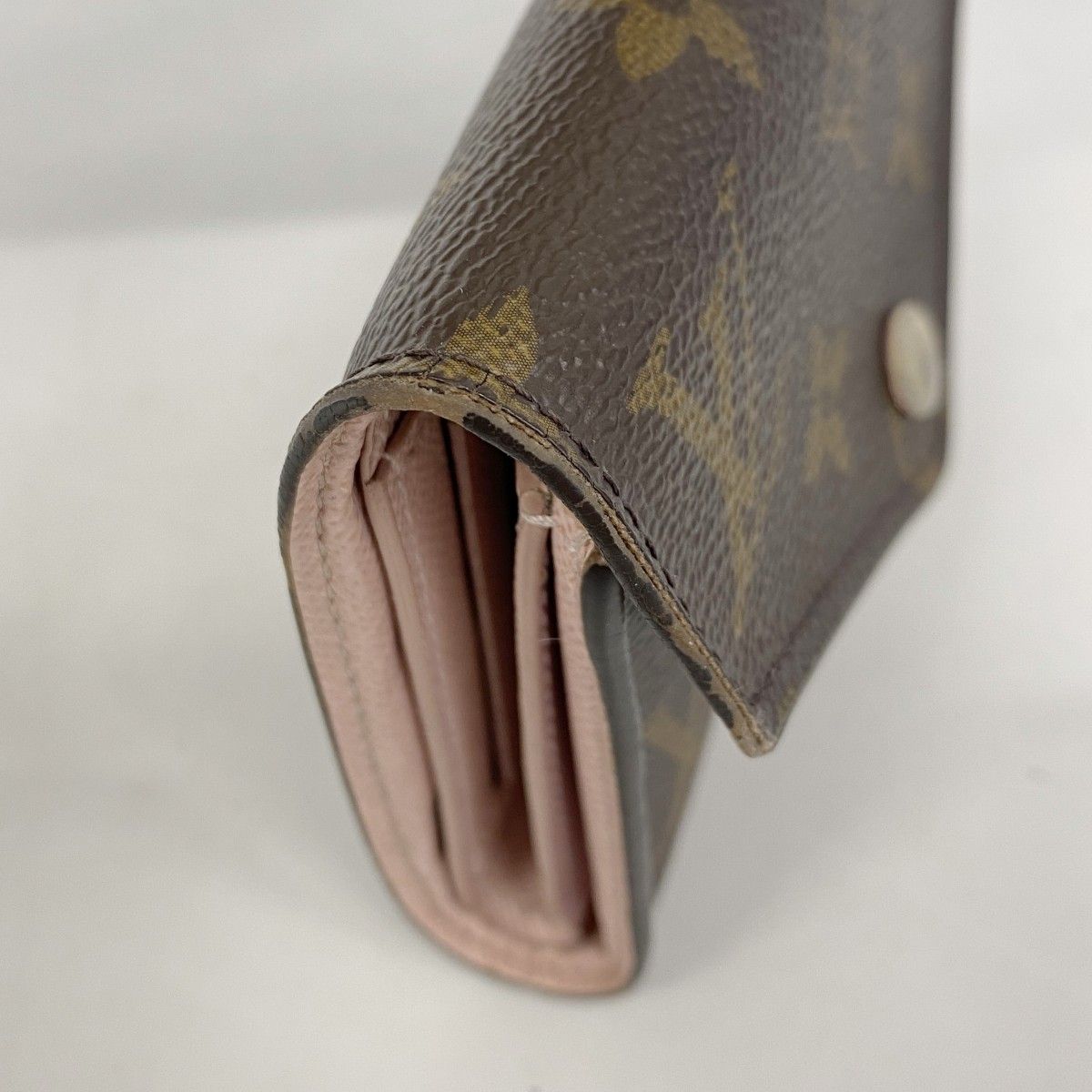 5gd4287-h】ルイヴィトン 三つ折り財布 モノグラム ポルトフォイユ  