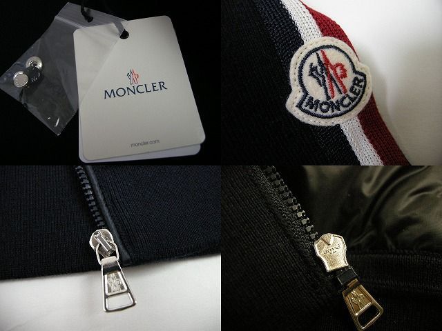 キッズ8A (子供8才相当)□新品□モンクレール MONCLER ニット切替