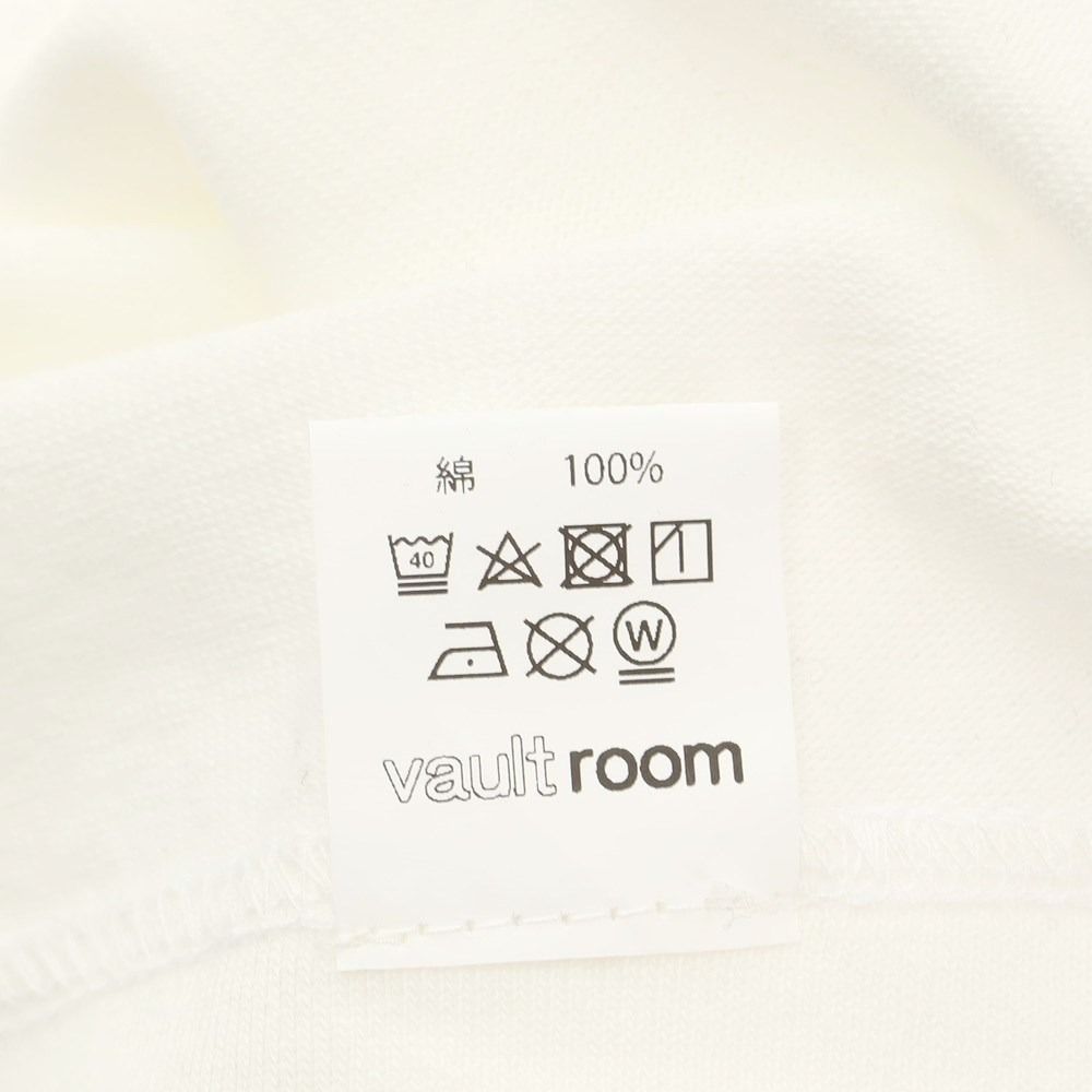VAULTROOM AIM TEE WHITE Mサイズ 中古】ボルトルーム vaultroom AIM TEE コットン クルーネック
