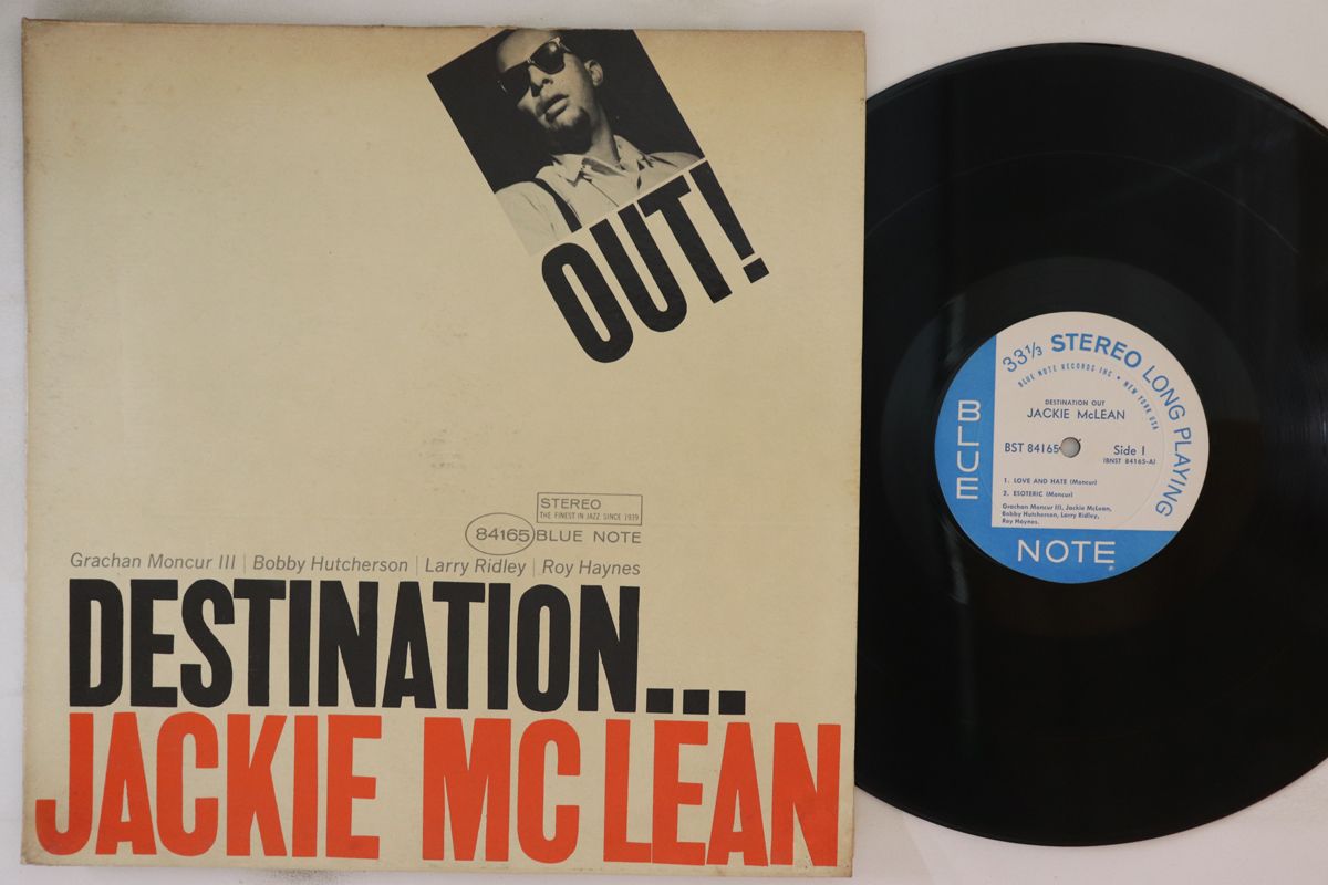 米LP Jackie Mclean Destination Out BST84165 BLUE NOTE |00260