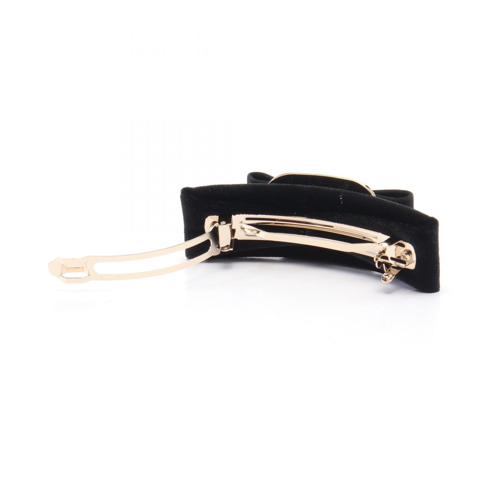 ［美品］Ferragamo ブラックリボンバレッタ サルヴァトーレフェラガモ Salvatore Ferragamo バレッタ リボン