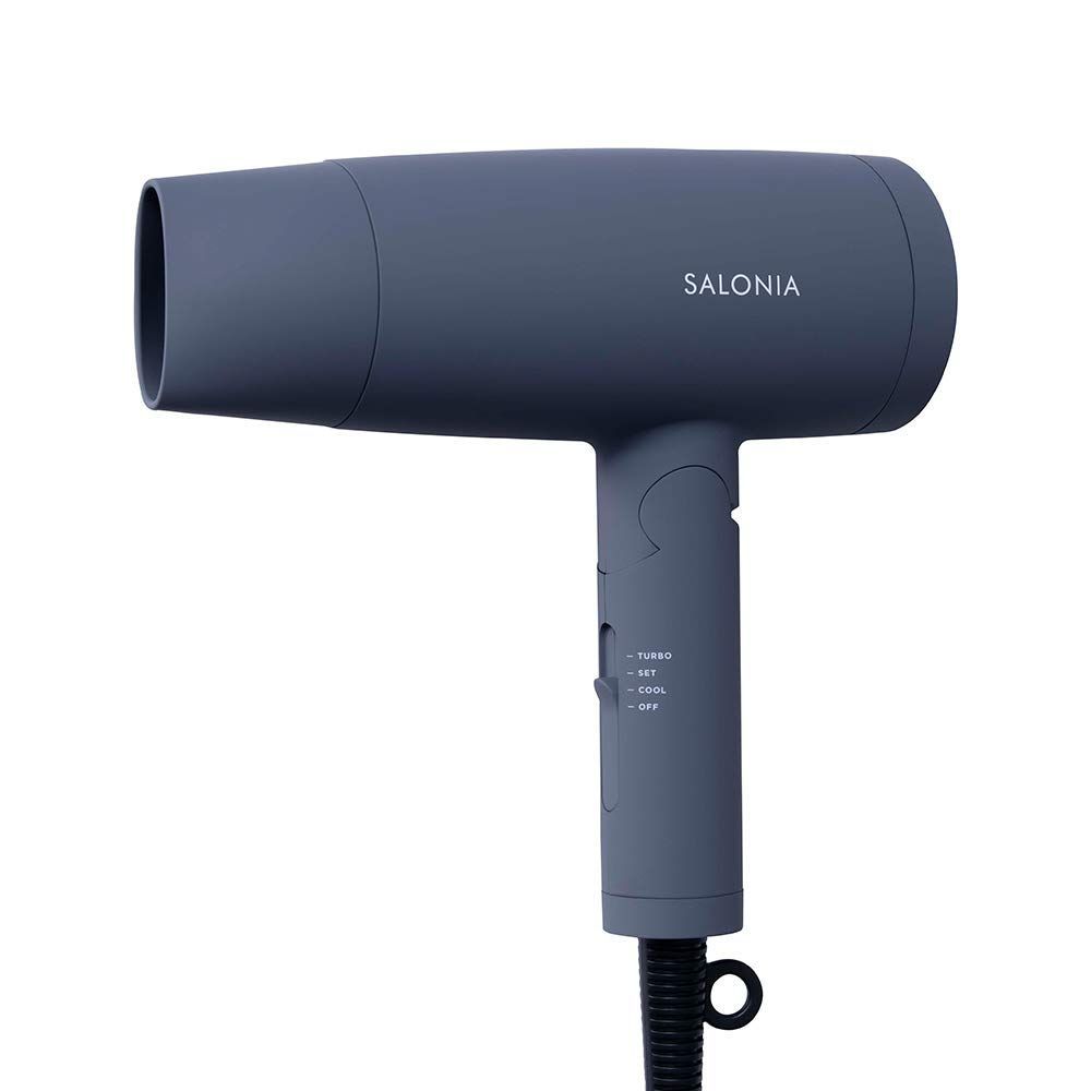 スピーディーイオン ドライヤー | 【グレー】 ヘアドライヤー サロニア 大風量 速乾 軽量 SALONIA マイナスイオン SL-013GR
