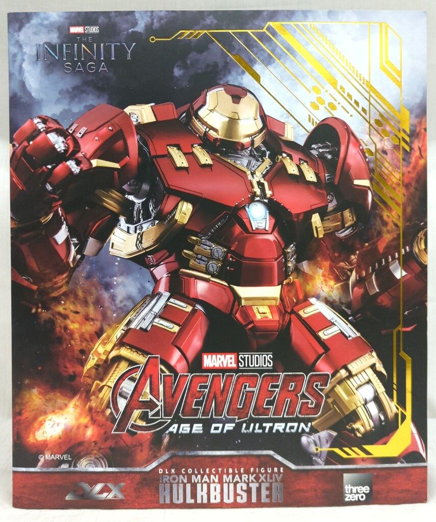 THREEZERO DLX COLLECTIBLE FIGURE HULKBUSTER | IRON MAN MARK XLIV 44