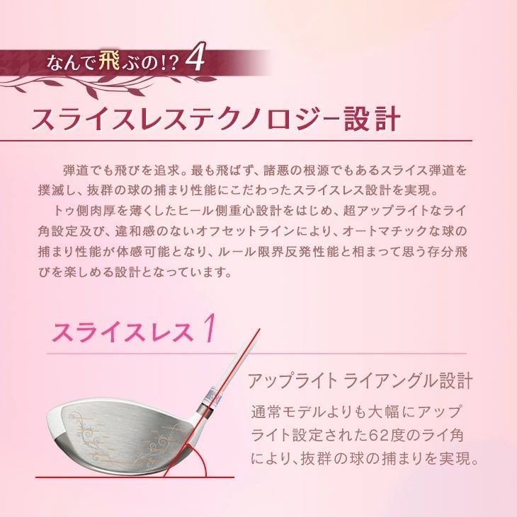 新品ルール適合 ダイナミクス フェミーナ プレミアATTASシャフト仕様 ゴルフ クラブ レディース ドライバー ルール適合 ダイナミクス