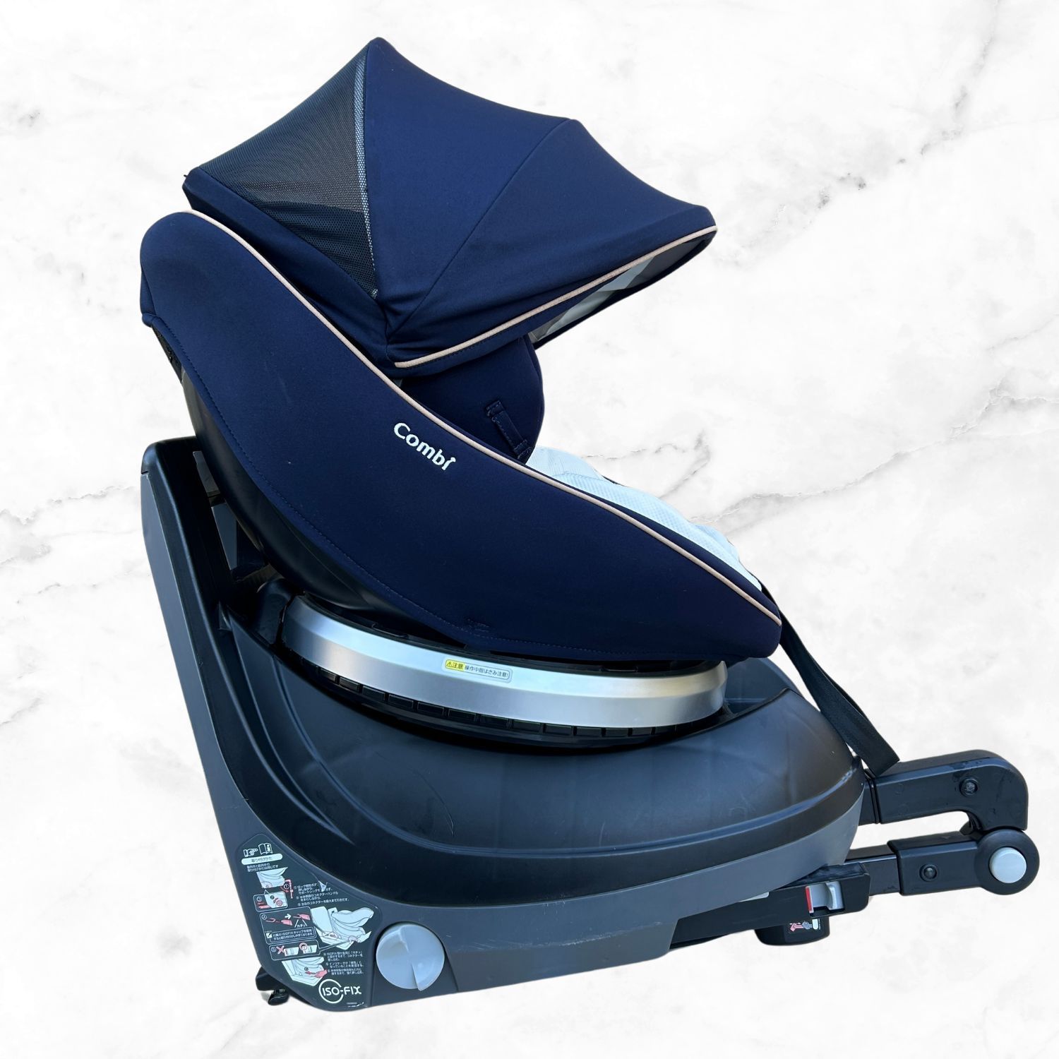 美品✨清潔✨ コンビ クルムーヴ スマート エッグショック ネイビー チャイルド 美品✨清潔✨ コンビ クルムーヴ スマート エッグショック ネイビー