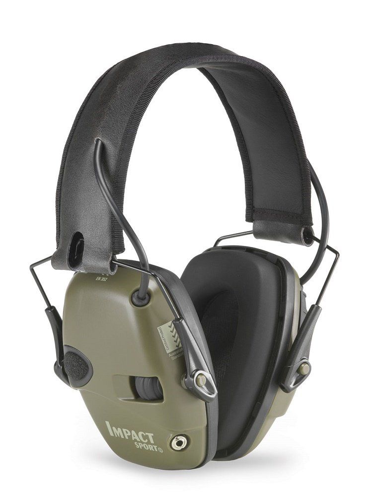 Howard Leight by HoneywellImpact Sport Electronic Earmuff インパクトスポーツ エレクトリックイヤーマフ R-01526 並行輸入品 グリーン [並行輸入品]