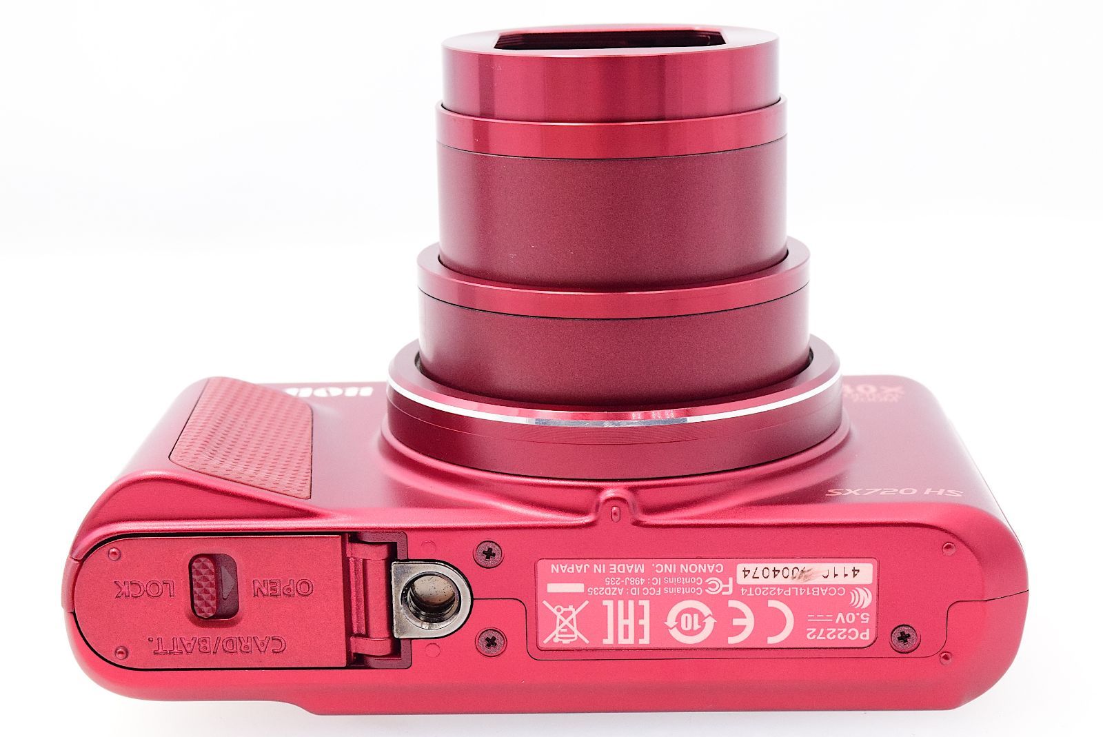 Canon PowerShot SX720 HS レッド 美品 美品 Canon Powershot SX720 レッド 赤 デジカメ 美品】 Canon