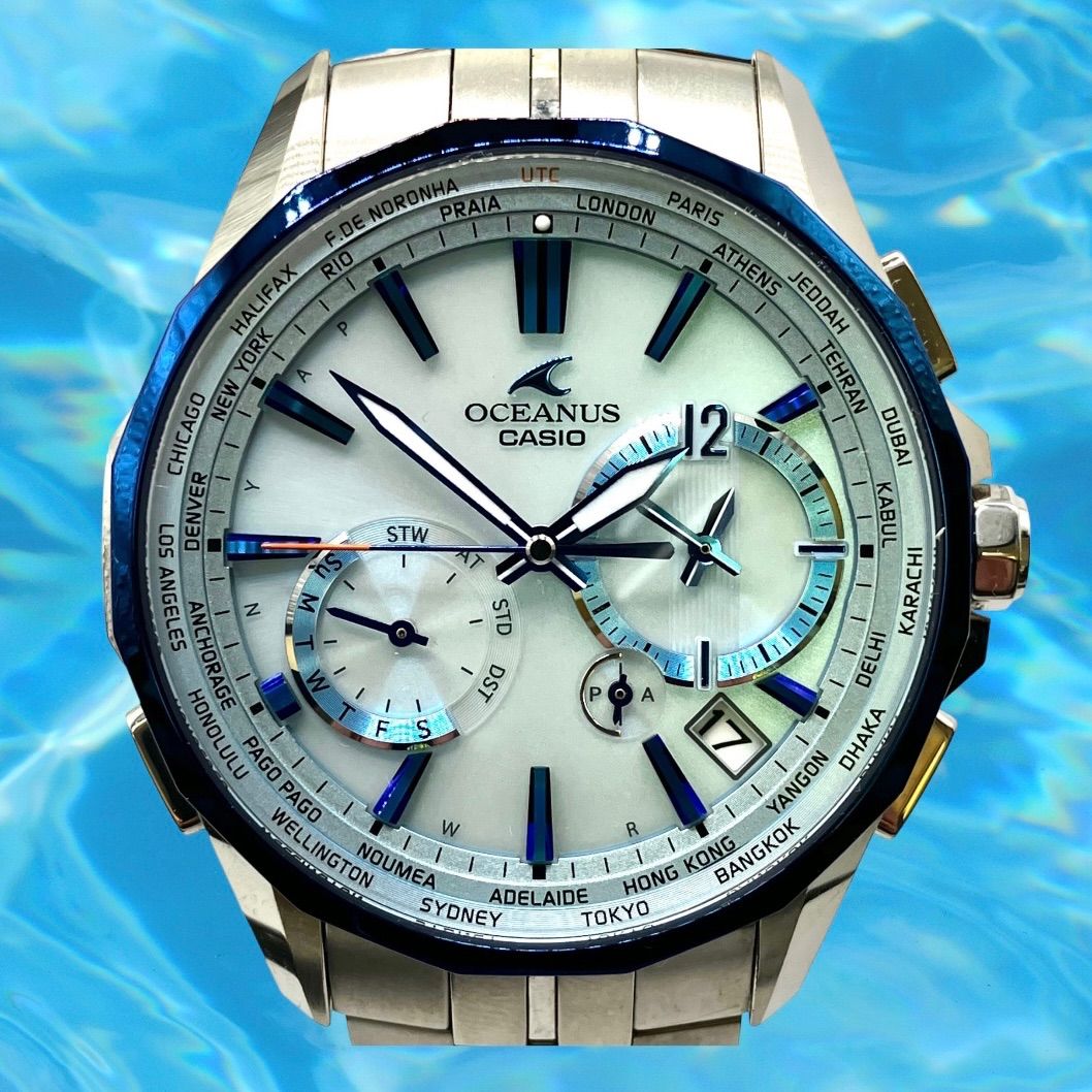 カシオ オシアナス マンタ OCW-S3000P-2AJF 価格比較 - 価格.com CASIO