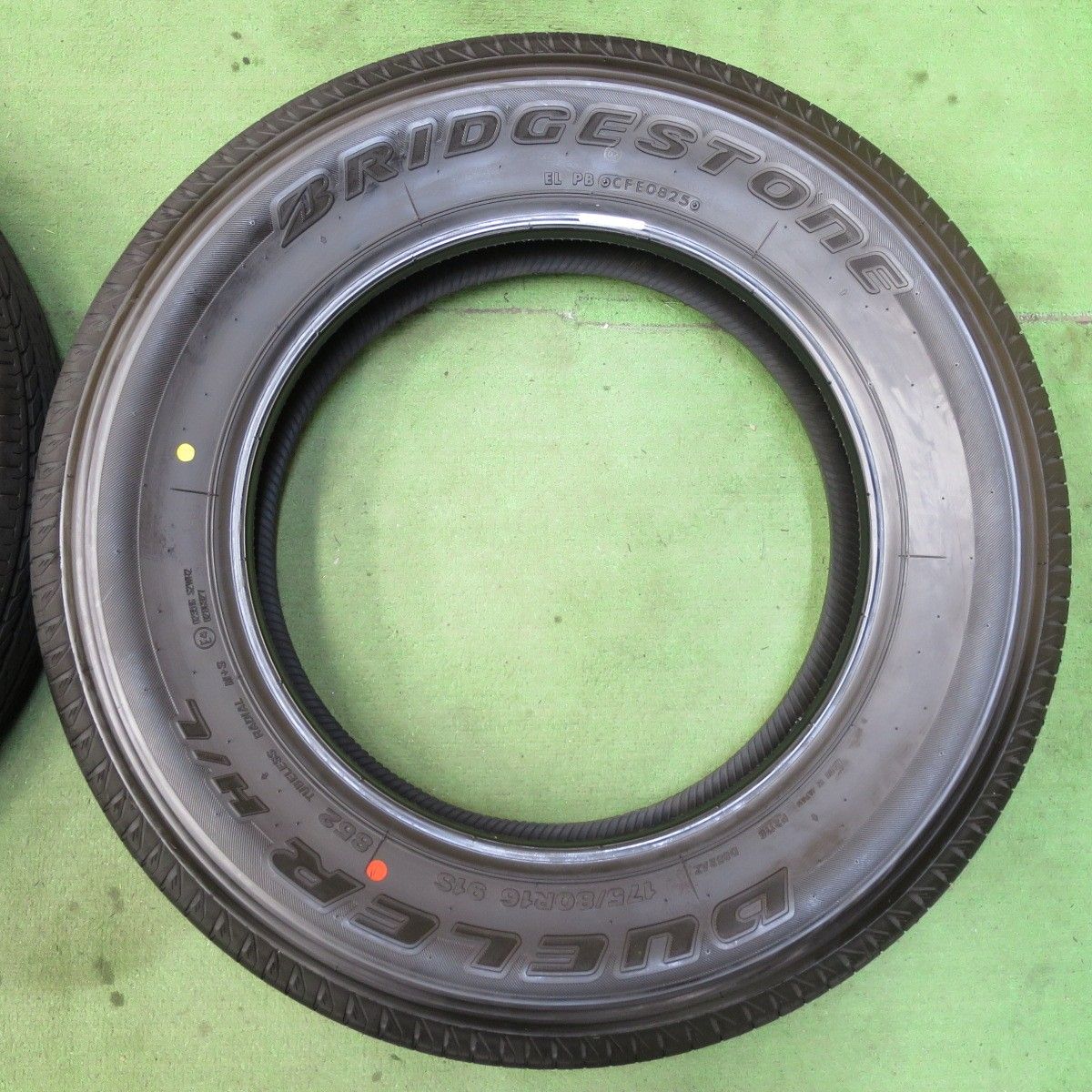 175/80R16 ブリヂストン デューラー 4本セット 2025年製造 走行少