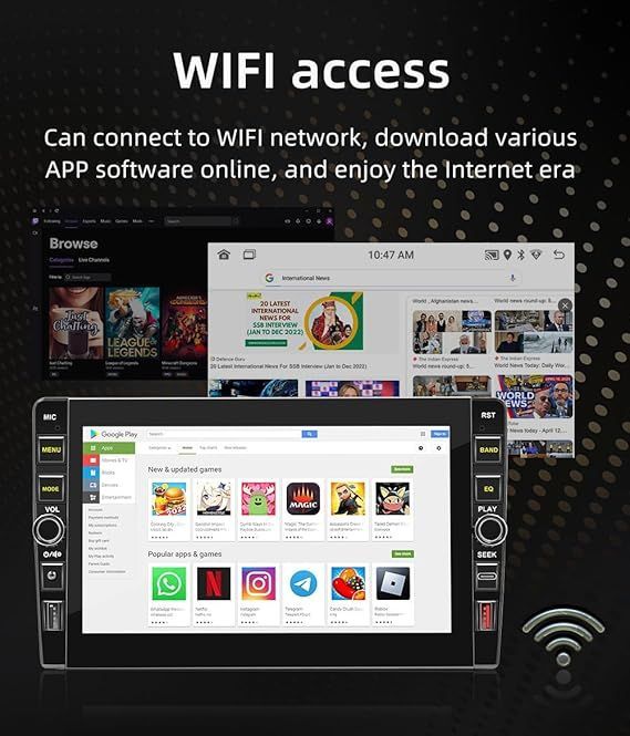 インチ カーラジオ 0 タッチスクリーン オーディオ : Android | Auto ヤマダモール 、 XTevu CarPlay カーステレオシステム - プレーヤー