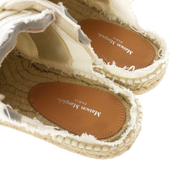 【通販激安】 メゾンマルジェラ エスパドリーユスニーカー Margiela Maison 靴