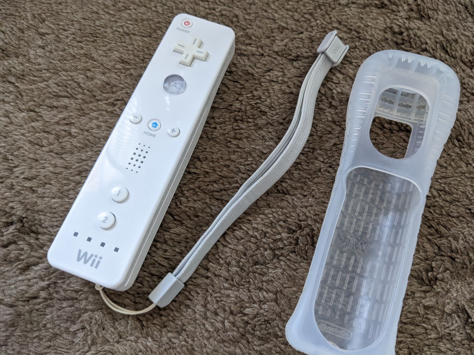 Wii リモコン コントローラー RVL-003 ストラップ ジャケット付