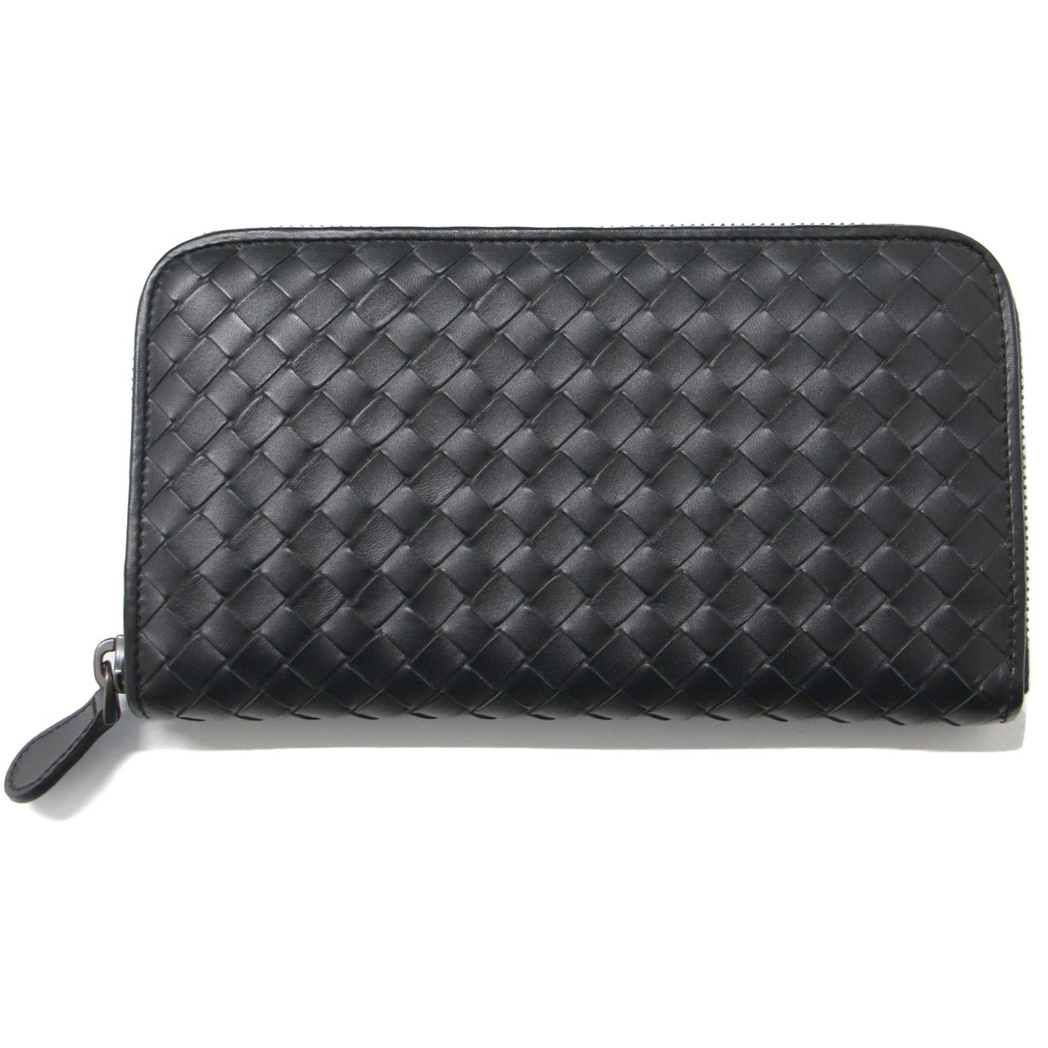 美品 BOTTEGA VENETA ボッテガヴェネタ 財布 長財布 ブラック 黒