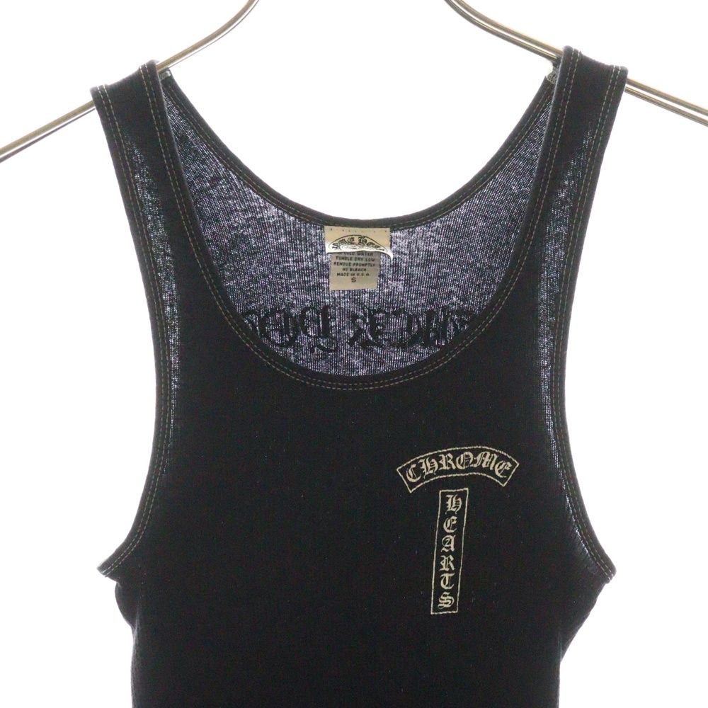 クロムハーツ　タンクトップ　希少ファックユープリント CHROME HEARTS (クロムハーツ) OLD FUCK YOU T BAR TANK TOP