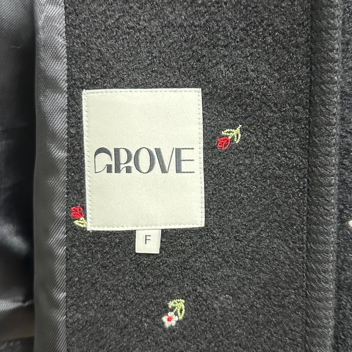 Bunjang商品韓国直送】Grove(グローブ) PINEA ジャケット 花刺繍
