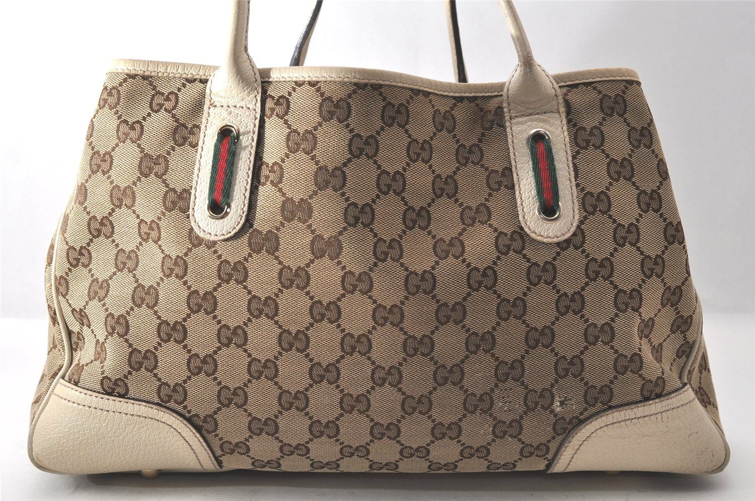 GUCCI グッチ シェリーライン プリンシー リボン トートバッグ