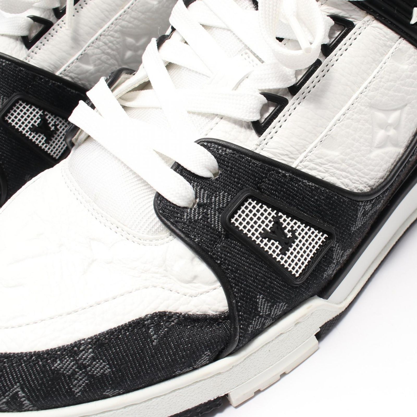 ルイ・ヴィトン LOUIS VUITTON スニーカー LVトレイナー 1AHOUB レザー