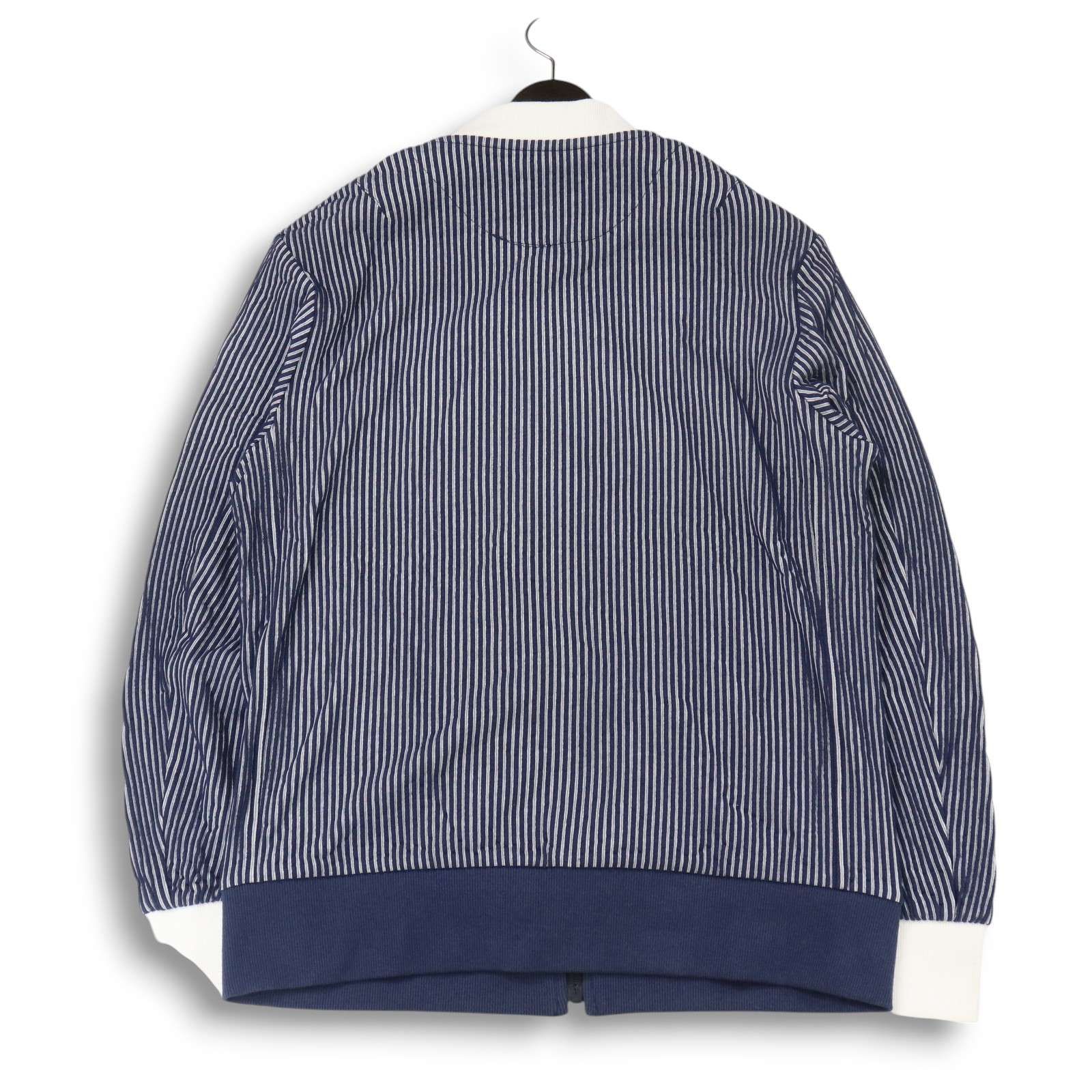 【新品 24SS】 GB GOLF ゴールデンベア ゴルフ 通年★ サッカー ストライプ MA-1 ジャケット ブルゾン Sz.L メンズ 未使用 新品 24SS】 Golden Bear GB GOLF ゴールデンベア ゴルフ 春夏