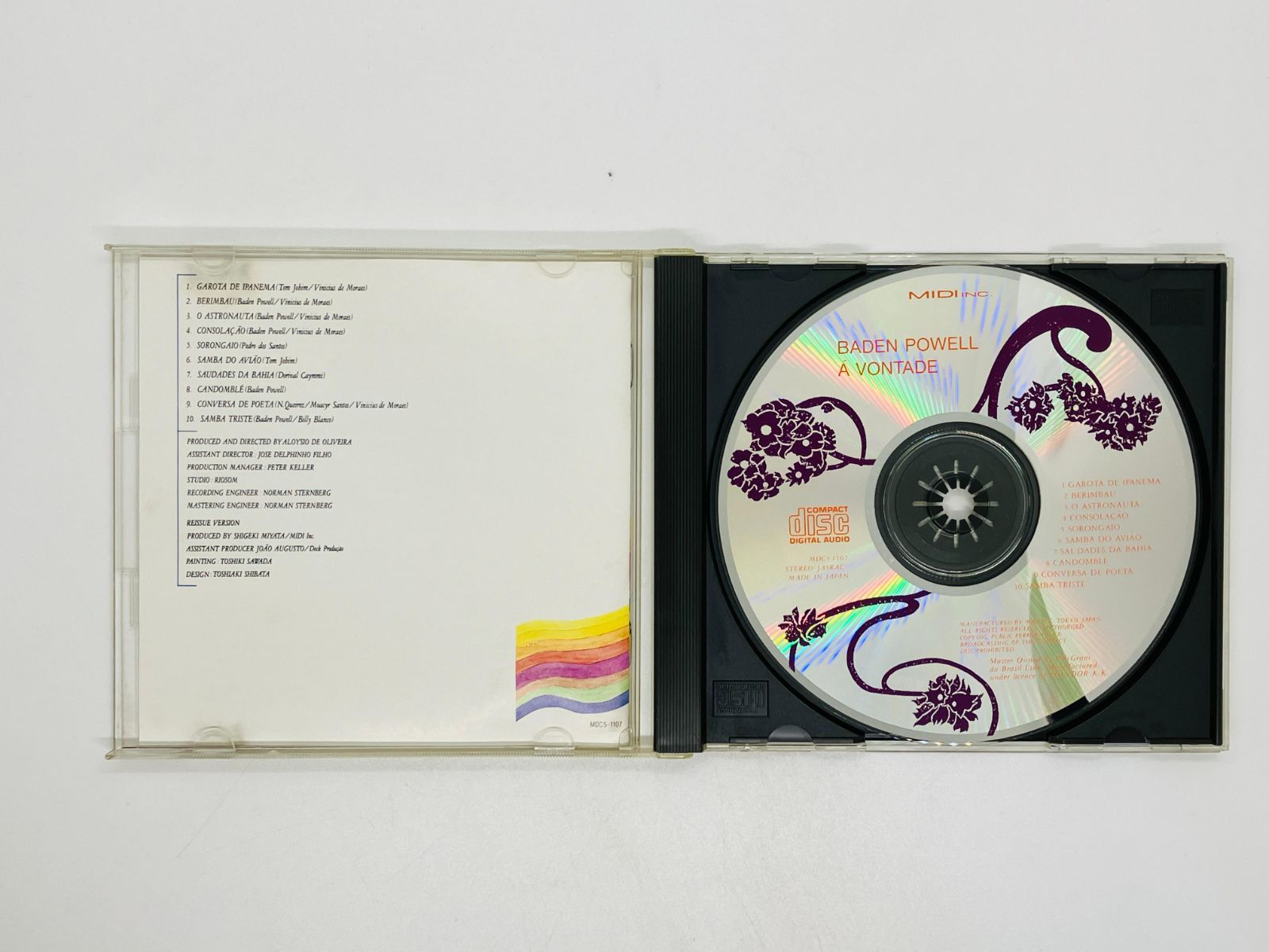 CD BADEN POWELL A VONDADE / バーデン・パウエル ア・ヴォンタージ / MDC5-1107 廃盤 Z19 - メルカリ