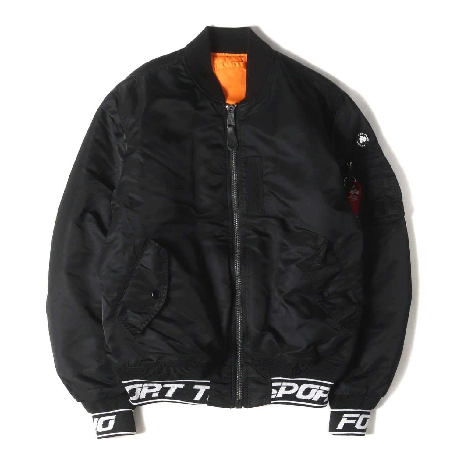 24karats × ALPHA MA-1 ブルゾンMサイズ 24karats MA-1 サイズL